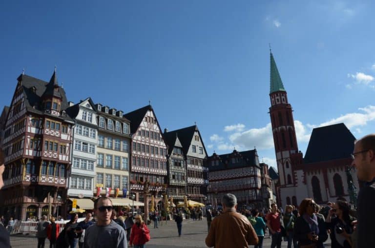 Germania, Francoforte – piazza, Settembre 2012 (Francoforte)