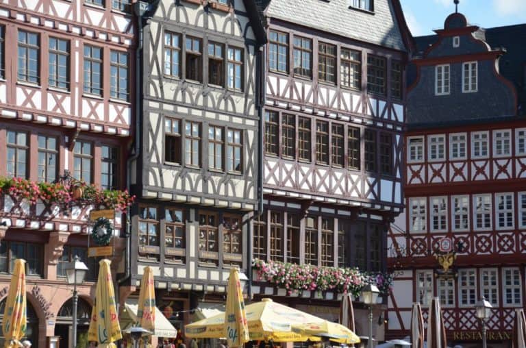 Germania, Francoforte – case tradizionali, Settembre 2012 (Francoforte)