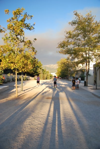 Greece, Athens – shadows, 2009 (Athens)