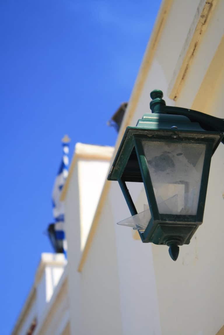 Grecia, Atene – lampione, 2009 (Atene)