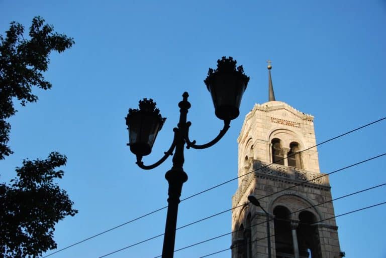 Grecia, Atene – lampione, agosto 2009 (Atene)