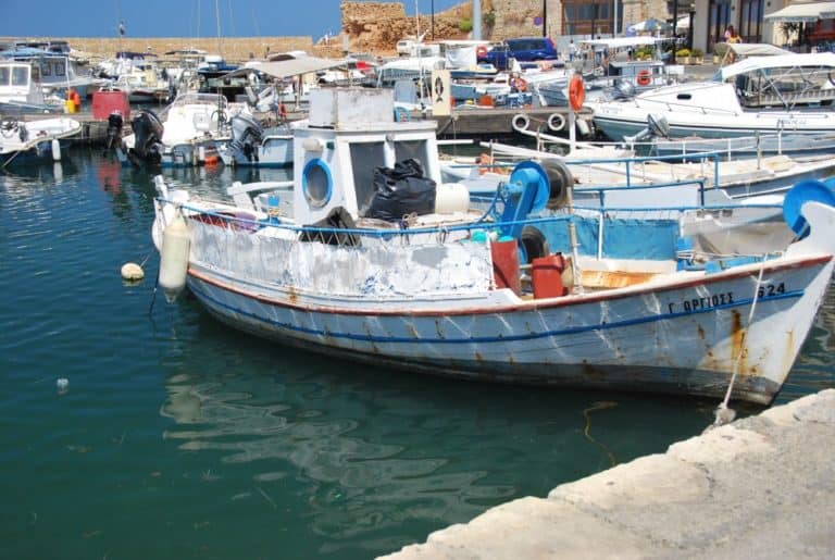 Greece, Chania – fishing port, Aug.2009 (Crete)