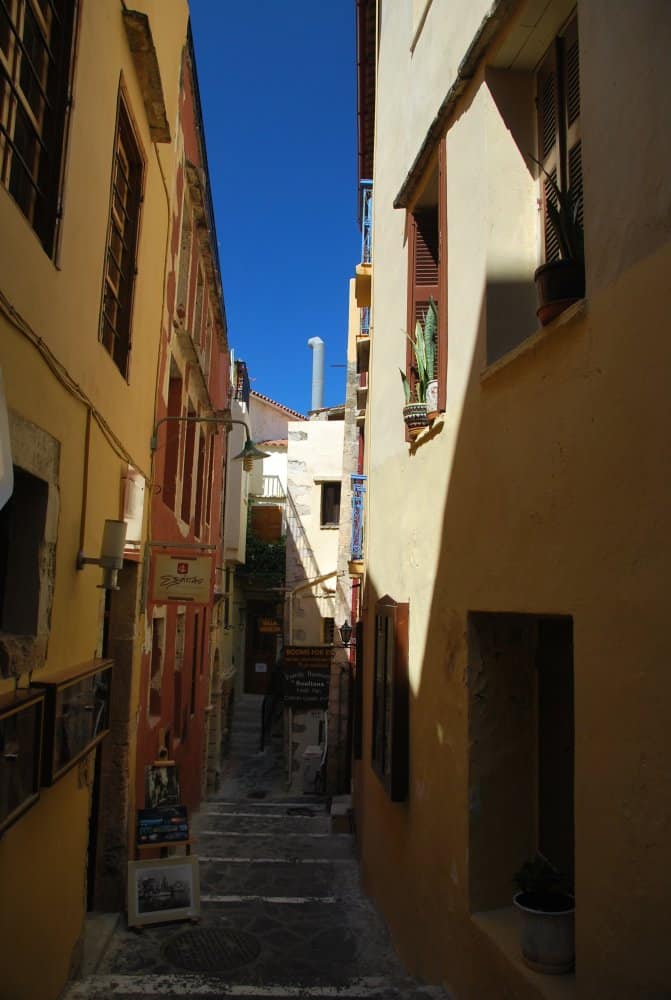 Greece, Chania – street, Aug.2009 (Crete)