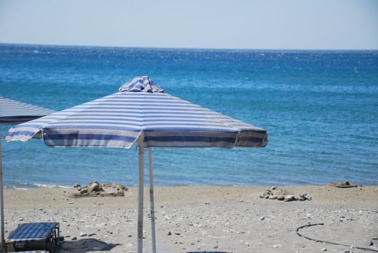 Grecia, Creta – spiaggia, agosto 2009 (Creta)