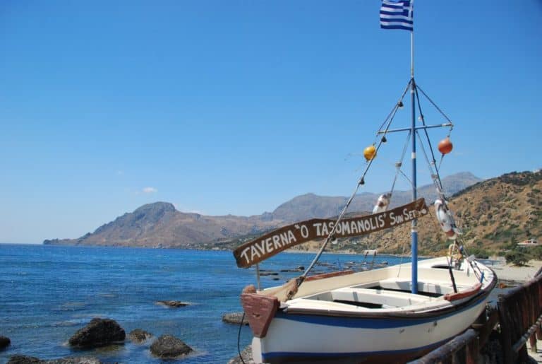 Grecia, Creta – taverna, agosto 2009 (Creta)