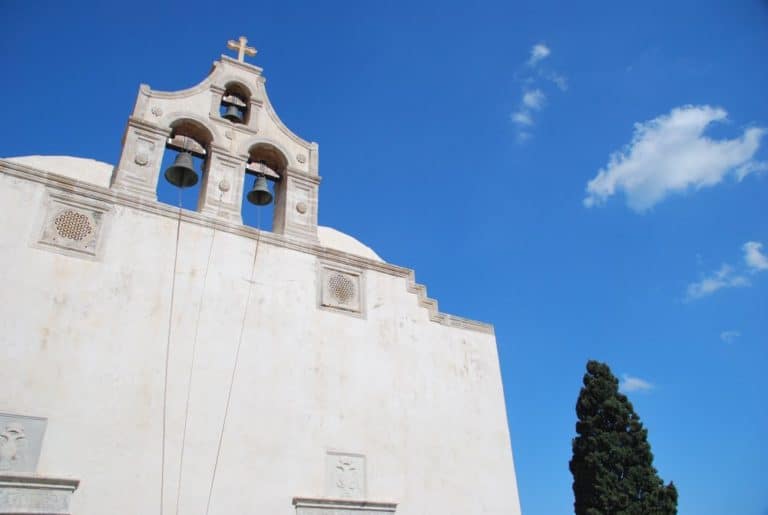 Grecia, Creta – chiesa, agosto 2009 (Creta)