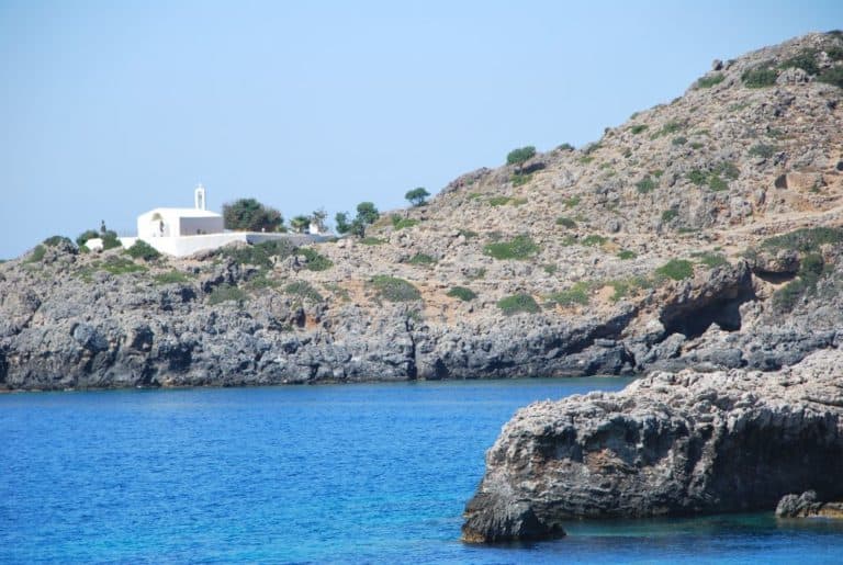 Grecia, Creta – chiesa bianca, agosto 2009 (Creta)
