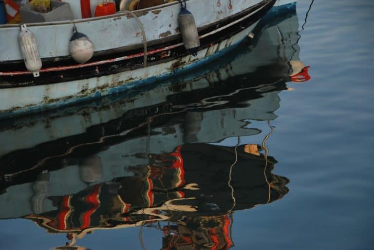 Grecia, Irakleio – riflesso, agosto 2009 (Creta)