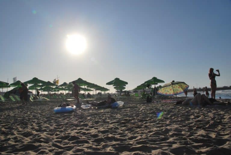 Grecia, Rethymno – spiaggia, agosto 2009 (Creta)