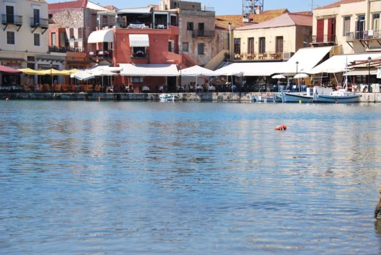 Grecia, Rethymno – lungomare, agosto 2009 (Creta)