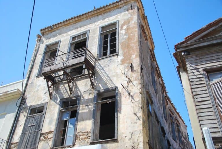 Grecia, Rethymno – vecchia casa, agosto 2009 (Creta)