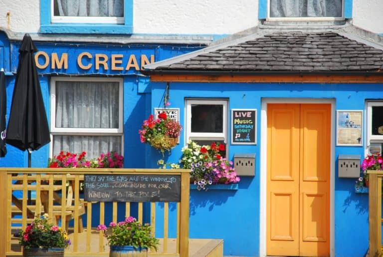 Ireland, Dingle Peninsula – blue house, July 2011
