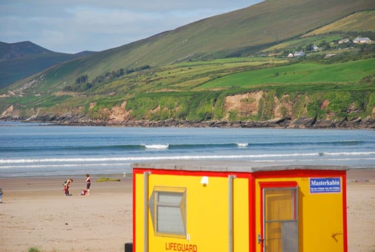 Irlanda, Inch Beach – box giallo, luglio 2011