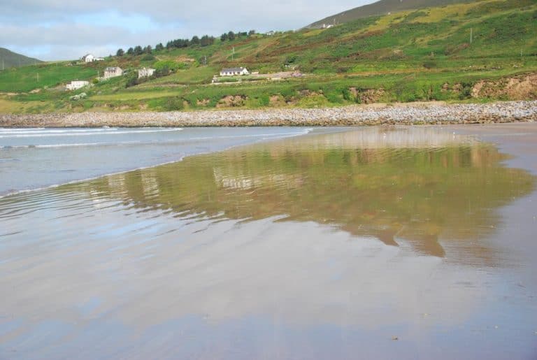 Irlanda, Inch Beach – riflessi, luglio 2011