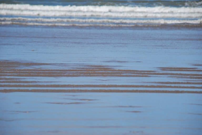 Irlanda, Inch Beach – disegno con la sabbia, luglio 2011