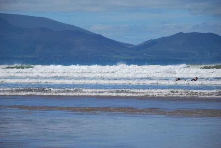 Irlanda, Inch Beach – onde, luglio 2011