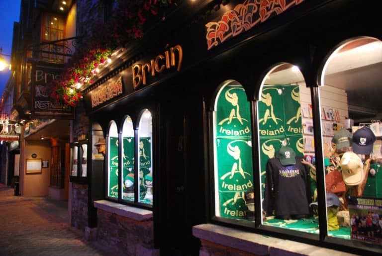 Irlanda, Killarney – negozio, luglio 2011