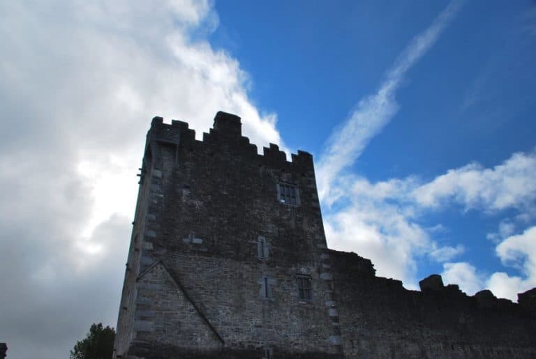 Irlanda, Castello Ross – cielo, luglio 2011