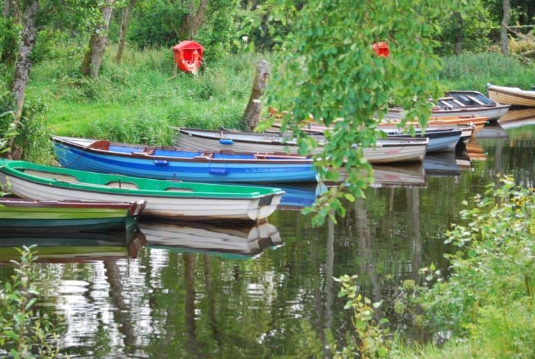 Irlanda, Castello Ross – barche, luglio 2011