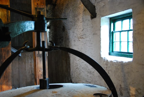 Irlanda, Kilbeggan – interno della distilleria, 2011