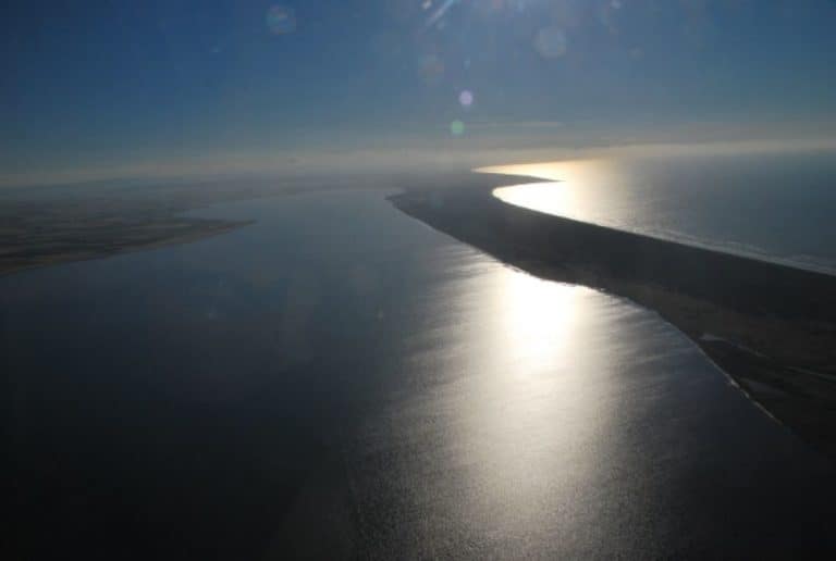 Sulla via di casa di ritorno in elicottero dalle Isole Tremiti