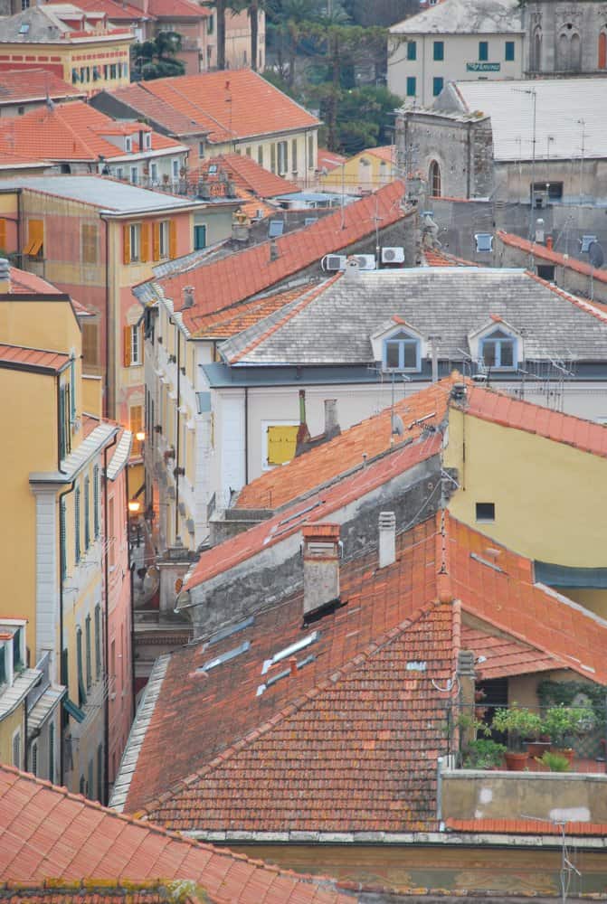 Italy, Final Borgo – roofs, Dec.2012 (Liguria)
