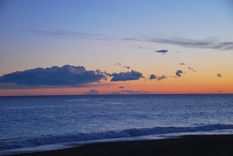 Italy, Finale Ligure – clouds and sea, Dec.2012 (Liguria)