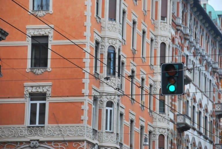 Italia, Genova – luce verde, Febbraio 2012 (Genova)
