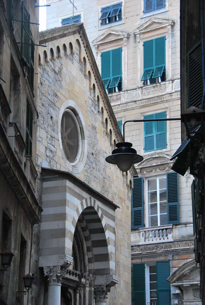 Italia, Genova – piccola chiesa, Febbraio 2012 (Genova)