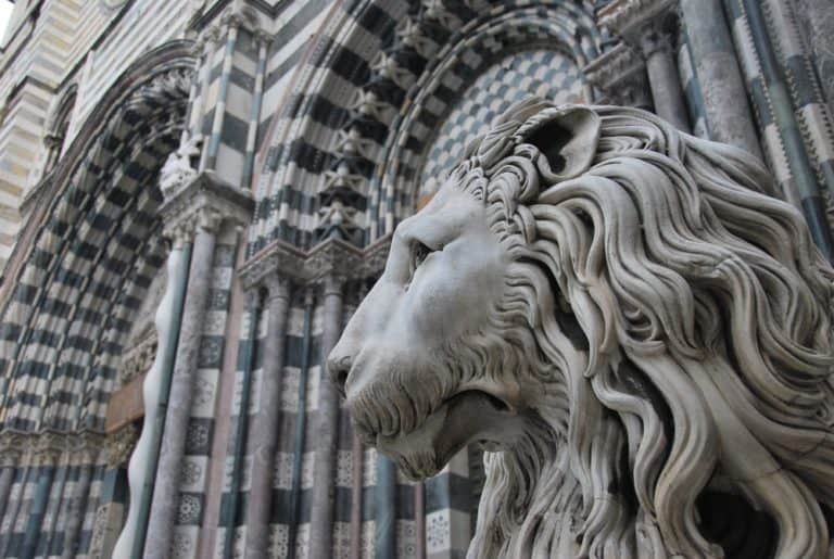 Italia, Genova – leone, Febbraio 2012 (Genova)