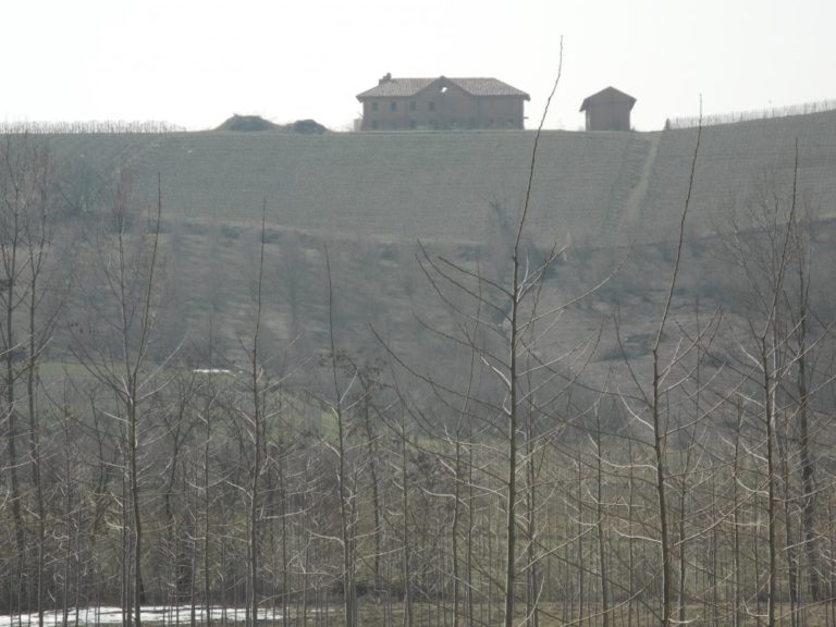 Italia, Langhe – casa sulla collina, marzo 2012 (Piemonte)