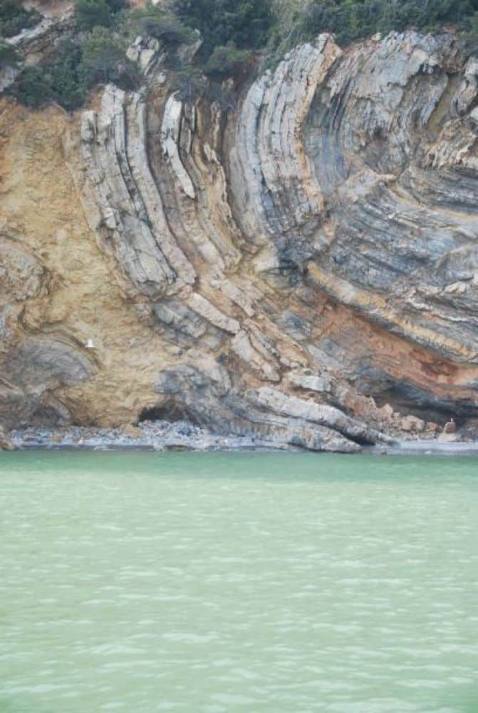 Italy, Portovenere – pattern on the rock, 2010 (Liguria)