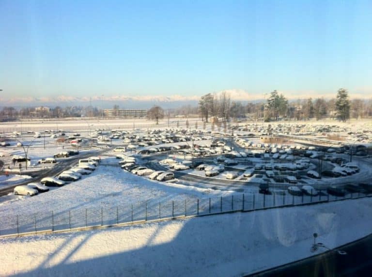Italy, Milan – snow 2010 (Milan)