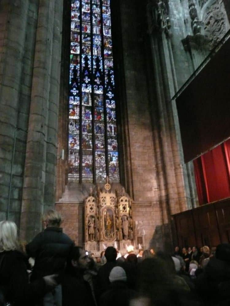 Italy, Milan – inside the Duomo 2010 (Milan)