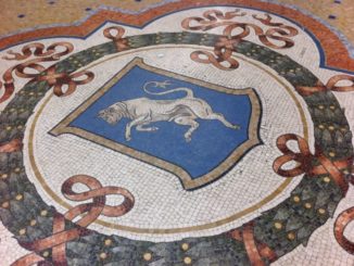 Il toro in Galleria a Milano