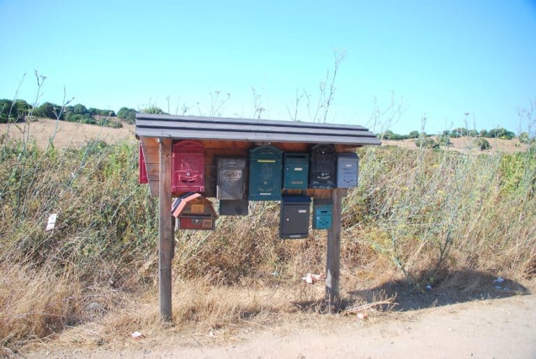 Italia, Sardegna – cassette delle lettere, 2010 (Sardegna)