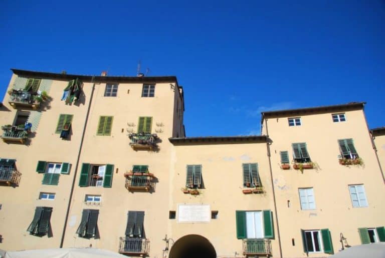 Blue Sky in Lucca