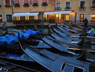 Italy, Venice – houses on water, Nov. 2012