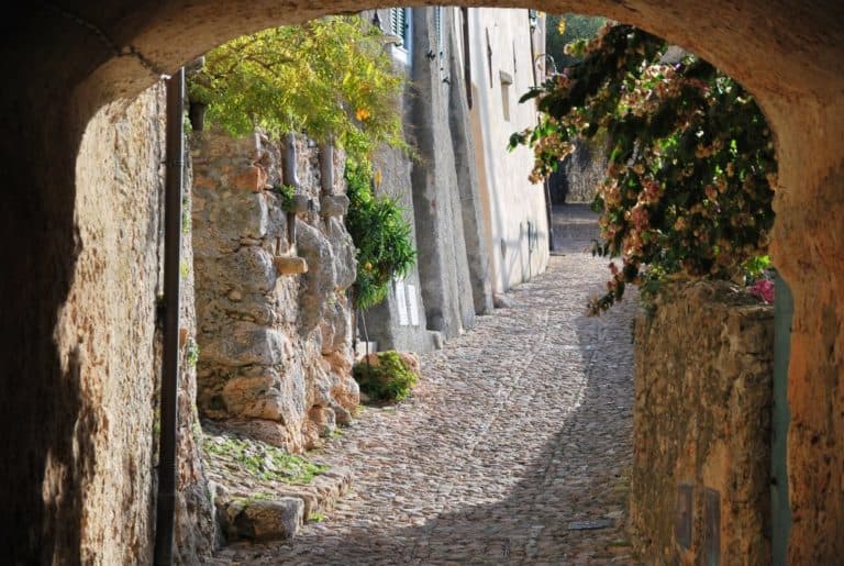 Italy, Verezzi – slope, Dec.2012 (Liguria)