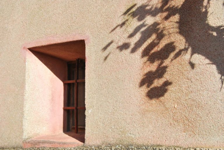 Italy, Verezzi – window and shadow, Dec.2012 (Liguria)