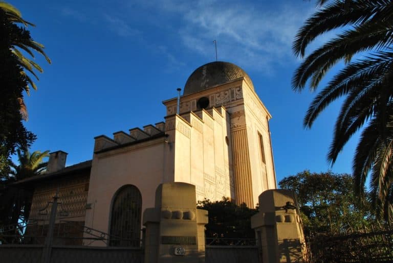 Italia, Verezzi – casa esotica, dicembre 2012 (Liguria)