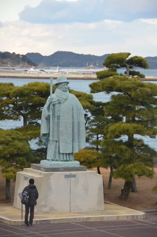 日本、伊勢志摩－彫像 2013年1月 (伊勢志摩)
