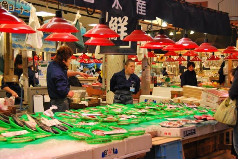 Giappone, Kanazawa – mercato, aprile 2012 (Kanazawa)