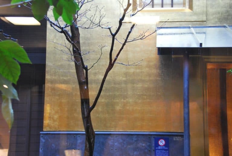 Giappone, Kanazawa – muro dorato, aprile 2012 (Kanazawa)