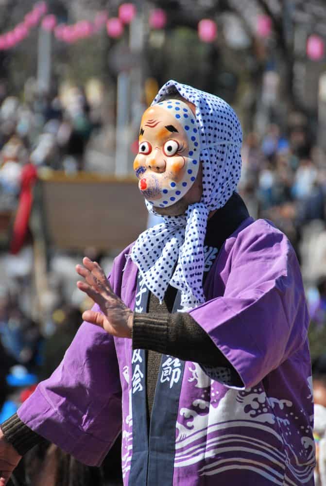 日本、祭り－ひょっとこ 2012年4月 (東京)