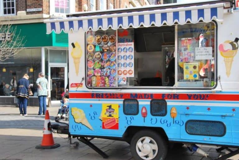 Inghilterra, Kingston  – gelato, marzo 2012