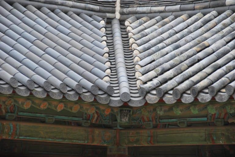 韓国、慶州－瓦屋根 2012年4月 (慶州)