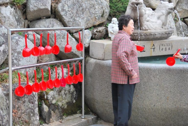 韓国、慶州－ひしゃく 2012年4月 (慶州)