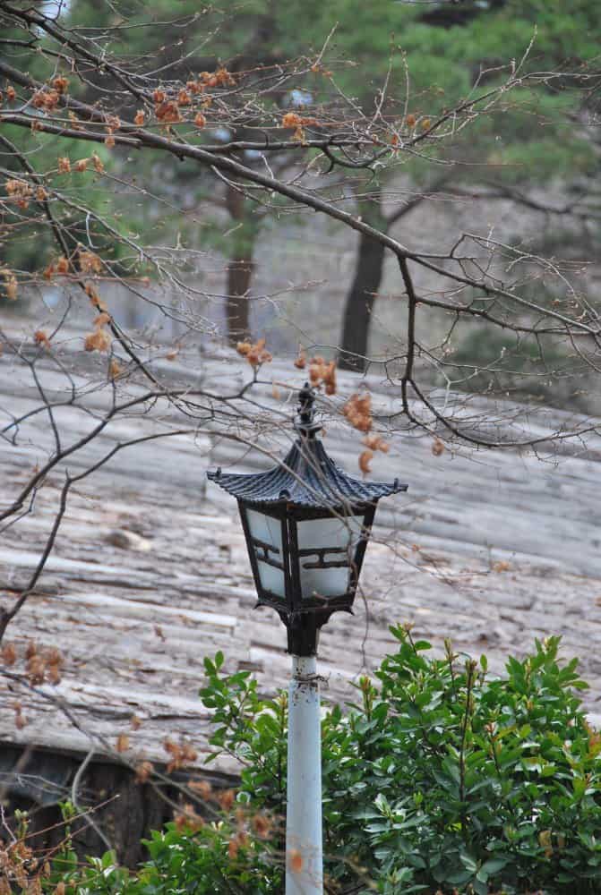 韓国、慶州－街灯 2012年4月 (慶州)