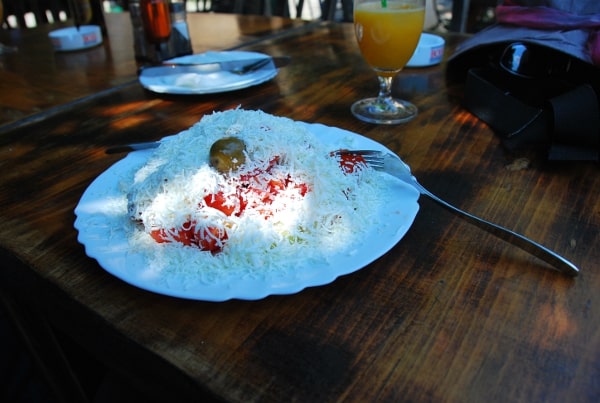 Insalata Shopska in Macedonia